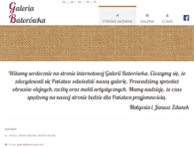 Tablet Screenshot of batorowka.com